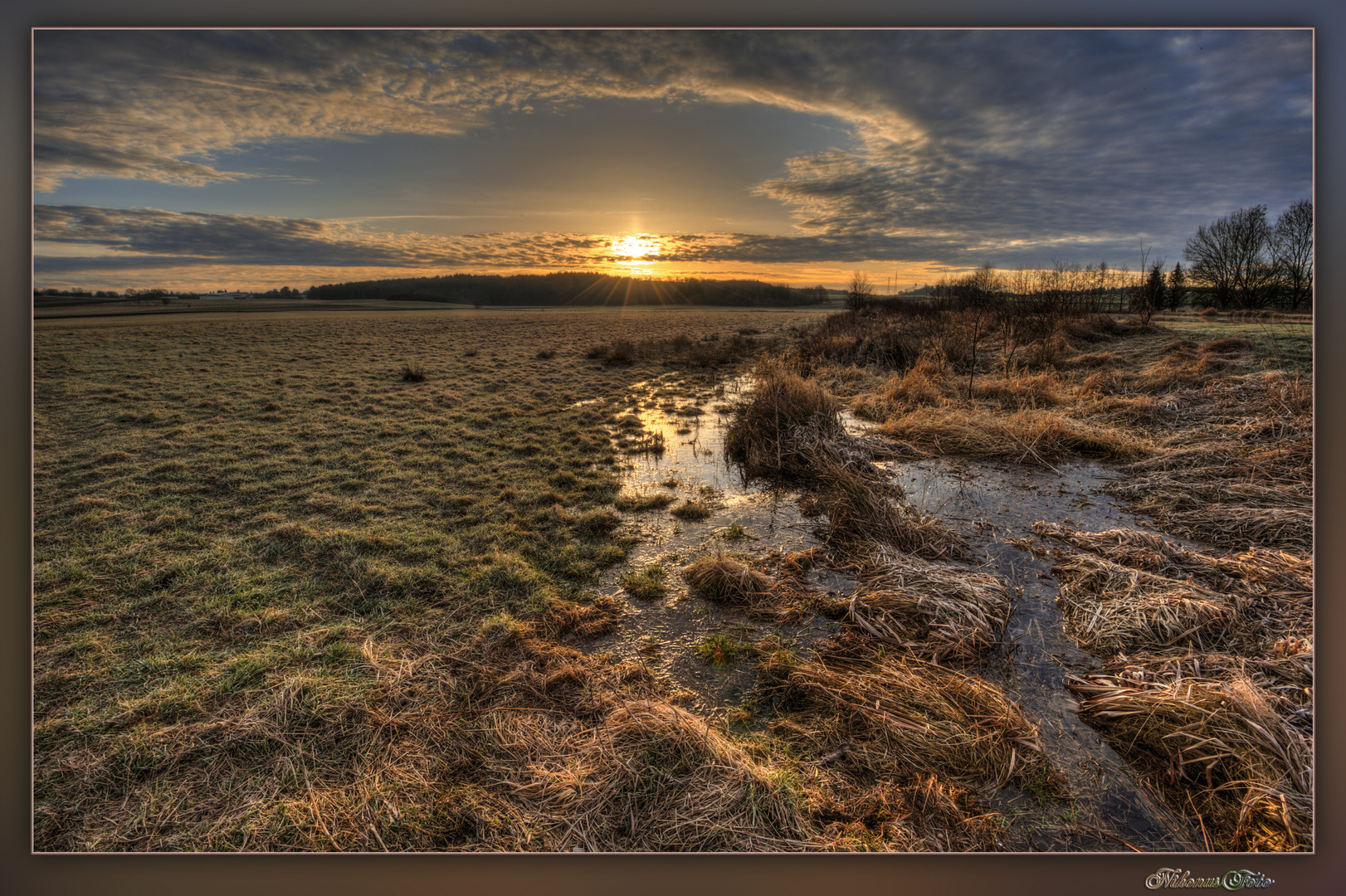 Sonnenaufgang am 11.März