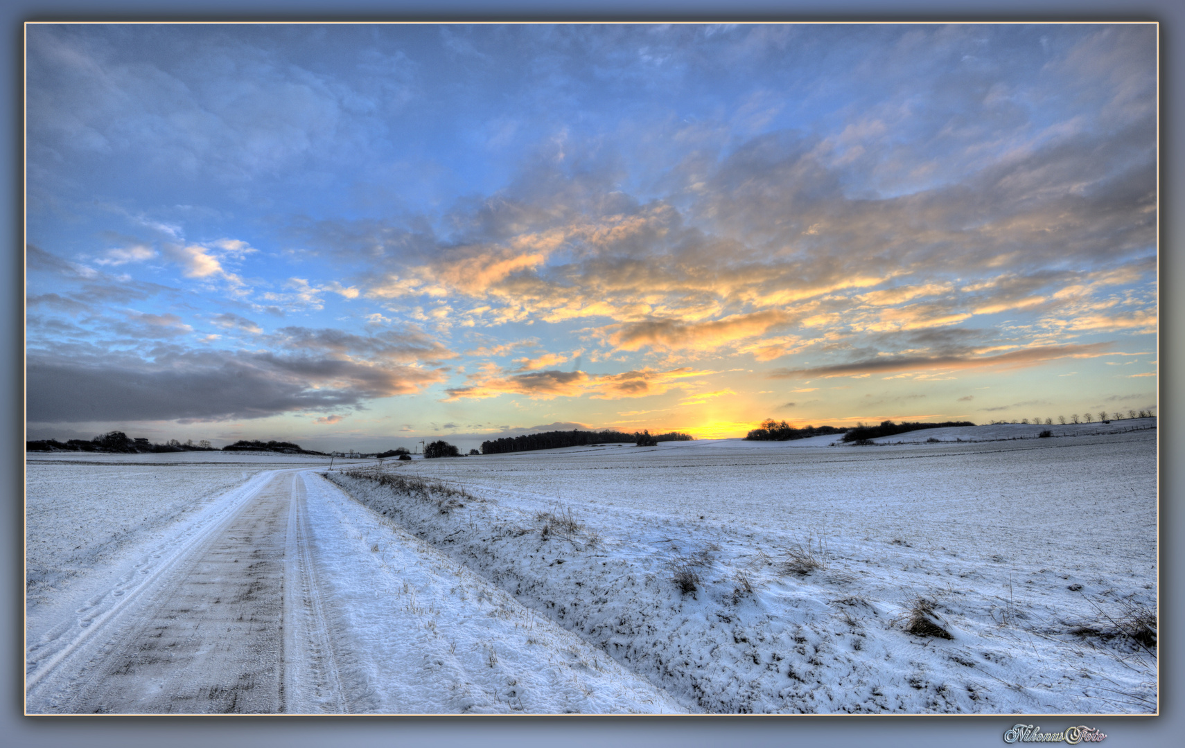 Sonnenaufgang am 15.1.2017