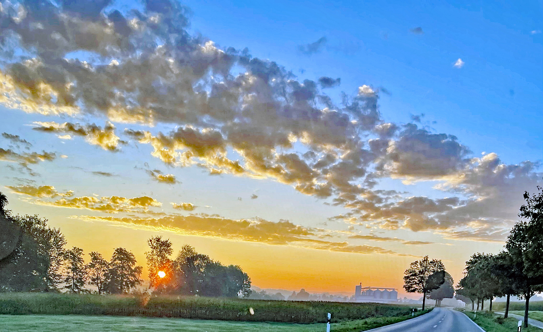 Sonnenaufgang am 16.9.2023