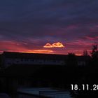 Sonnenaufgang am 18.11.2016