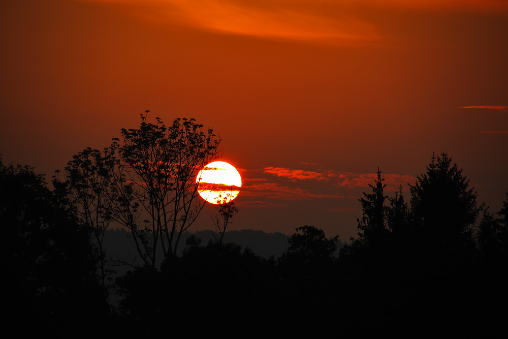 Sonnenaufgang am 20.09.2020