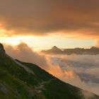 Sonnenaufgang am 24.08.2020 an der Starkenburger Hütte