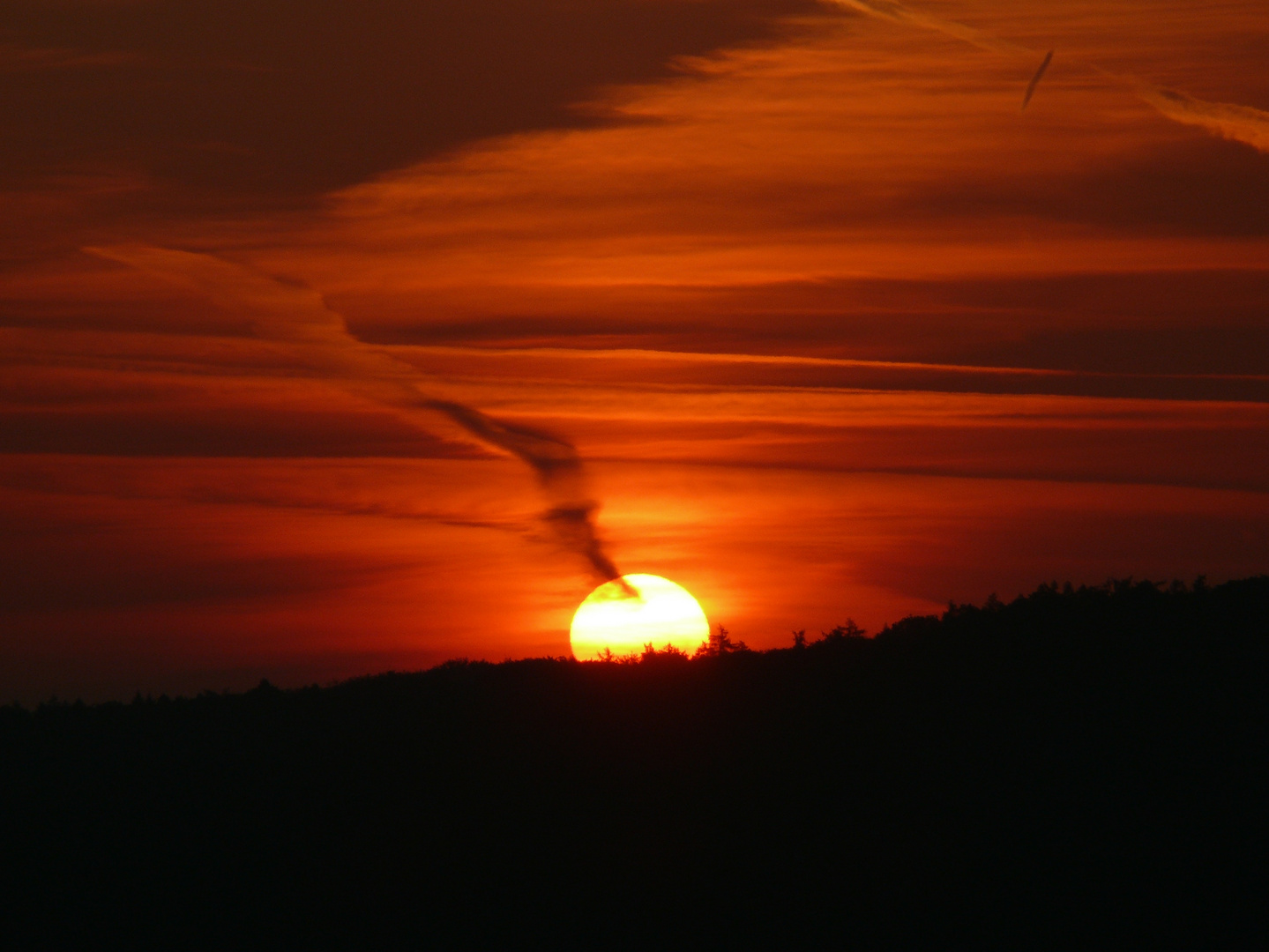 Sonnenaufgang am 25.09.2011