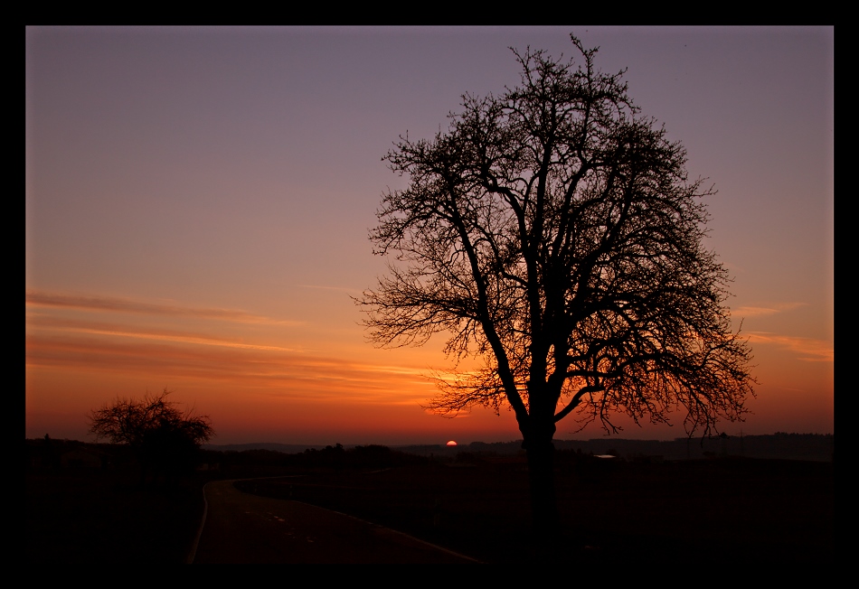 Sonnenaufgang am 28.03.07 um 7.08 Uhr