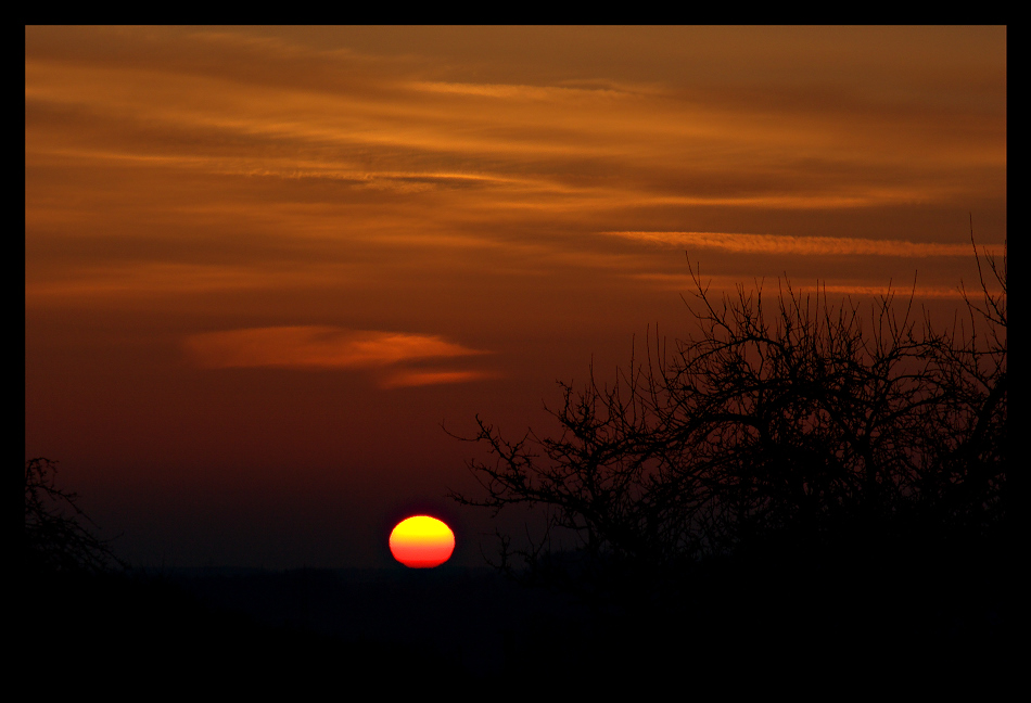 Sonnenaufgang am 28.03.07 um 7.12 Uhr