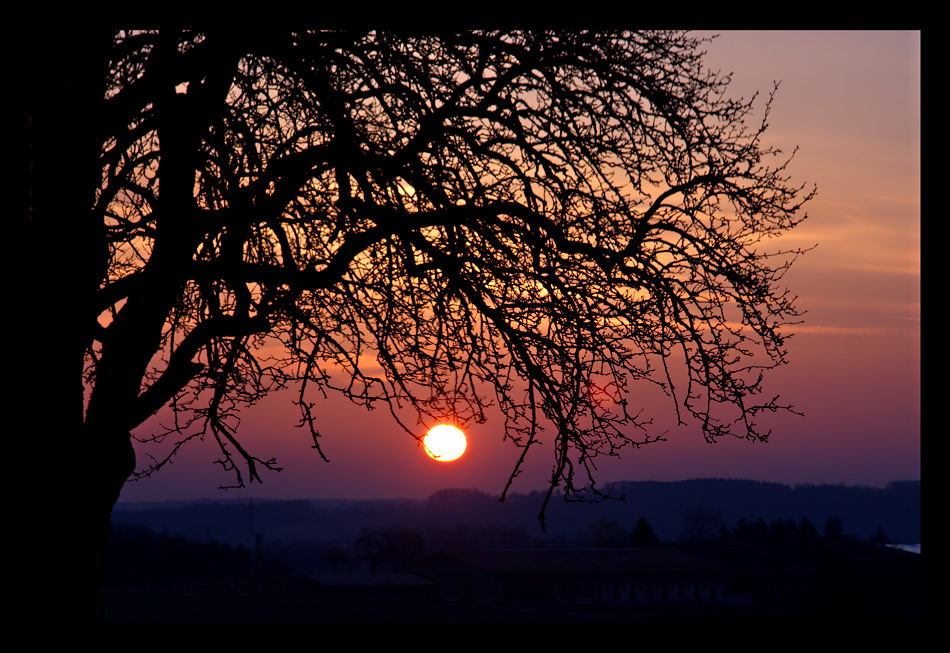 Sonnenaufgang am 28.03.07 um 7.16 Uhr