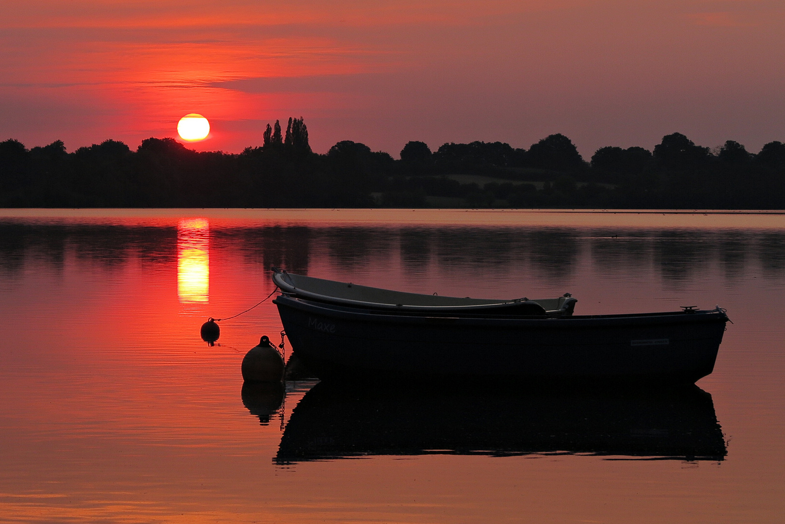 Sonnenaufgang am 29. Mai 2018