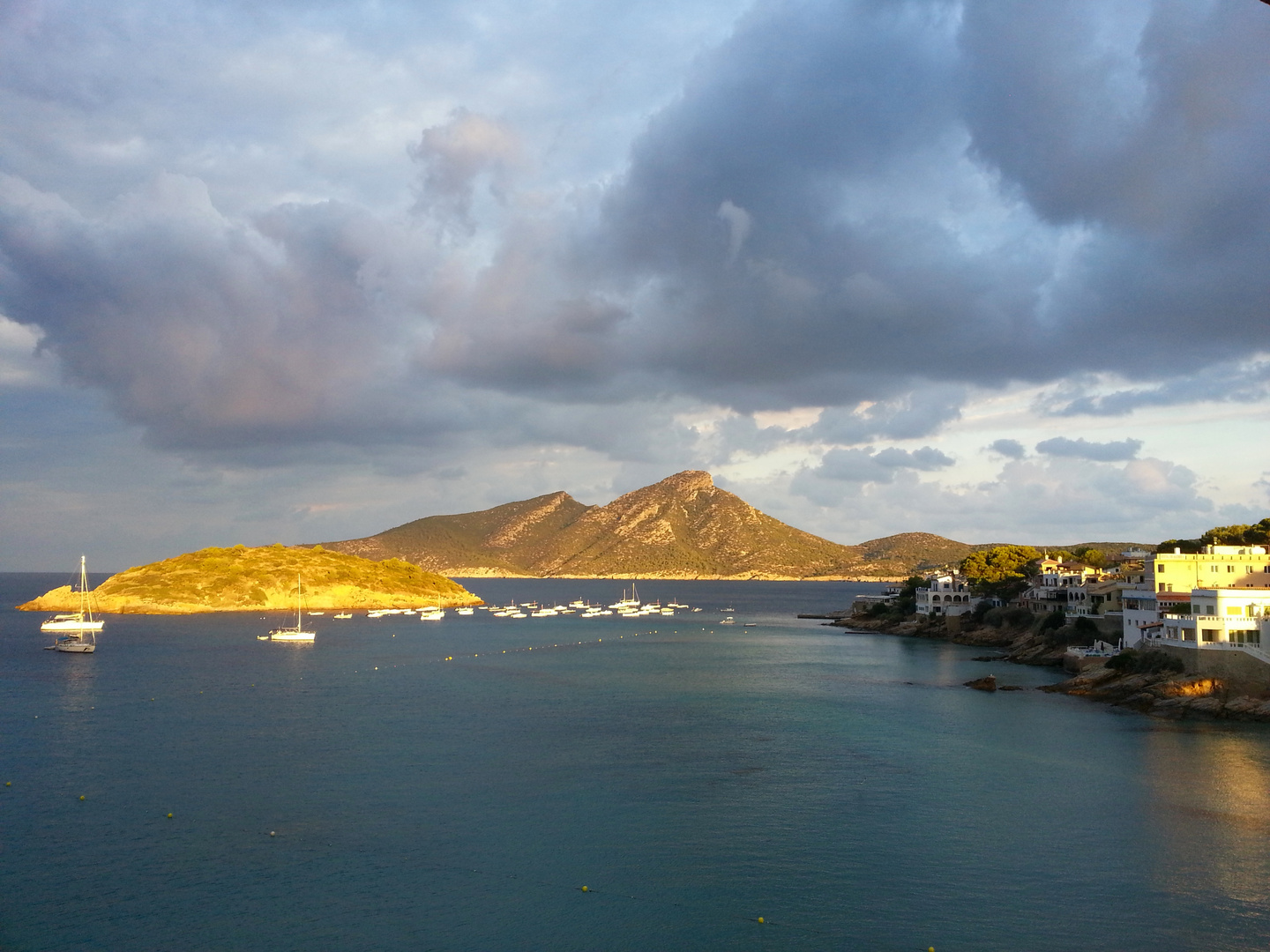 Sonnenaufgang am 30.08.2013 in San Telm, Mallorca