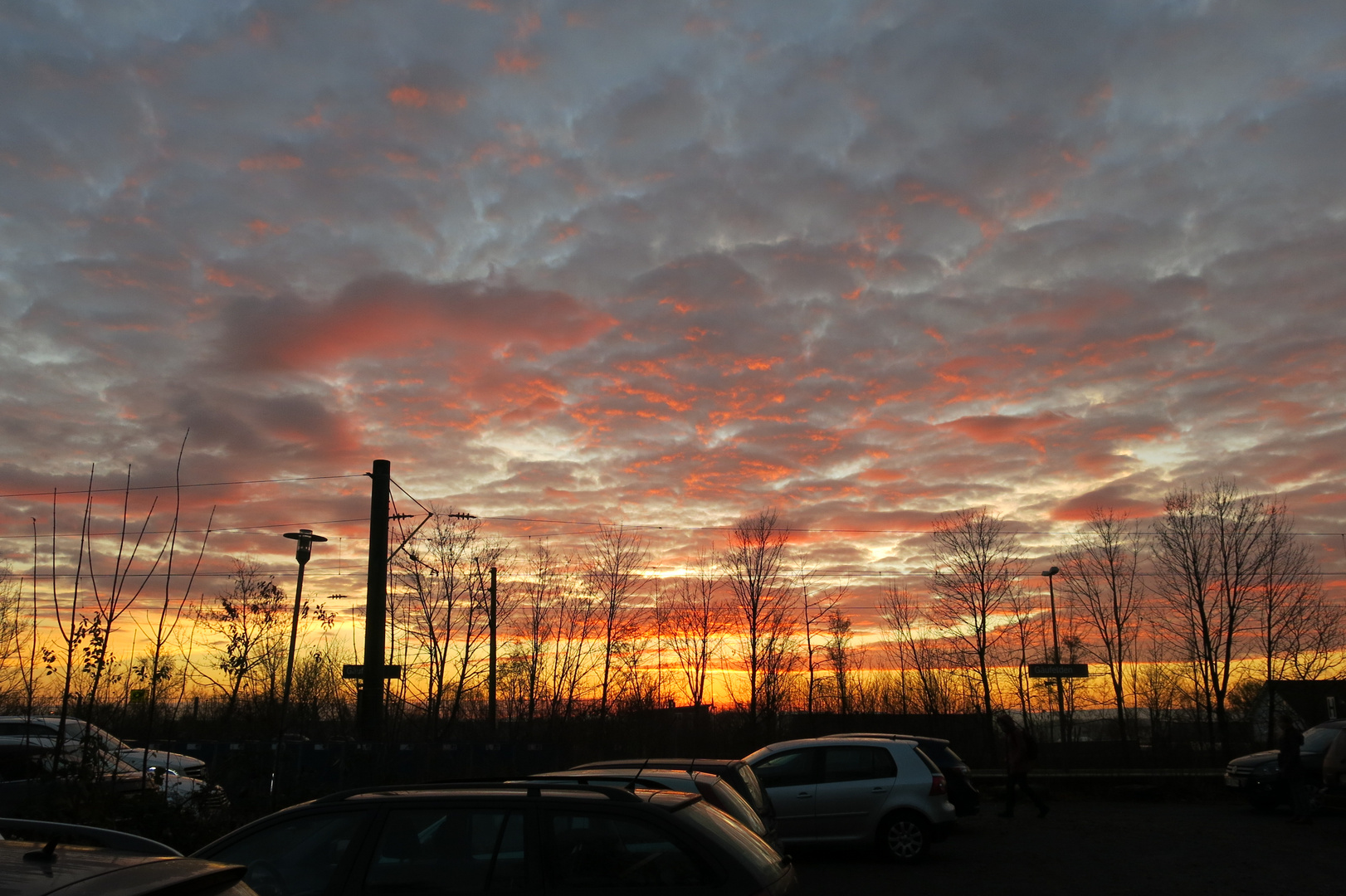 Sonnenaufgang am 7.12.2015