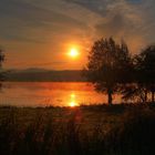 Sonnenaufgang am Aartalsee