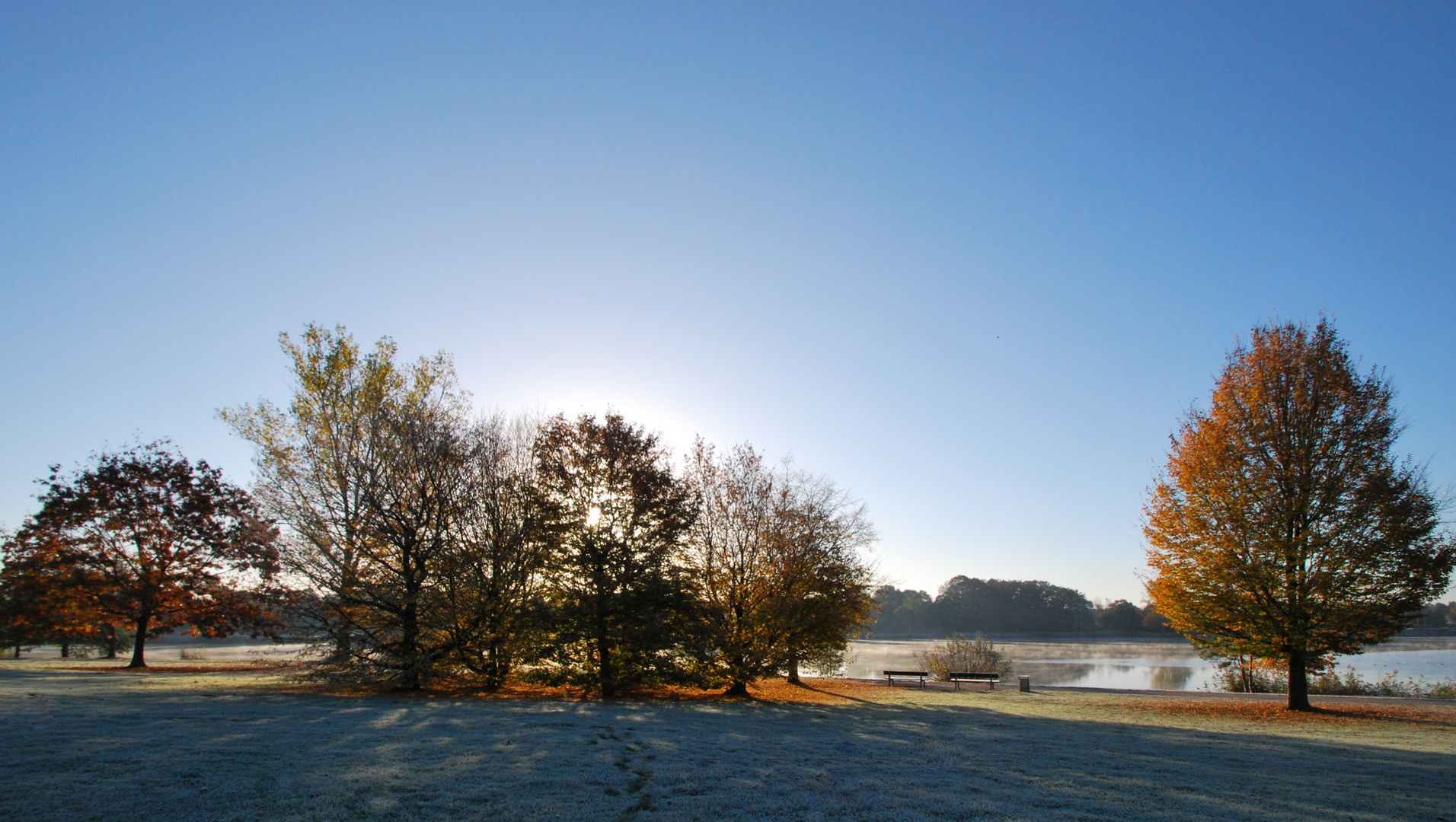 Sonnenaufgang am Aasee