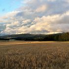 "Sonnenaufgang "am Abend nach Dauerregen