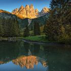 Sonnenaufgang am Almsee