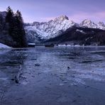 Sonnenaufgang am Almsee...