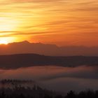 Sonnenaufgang am Alpenrand