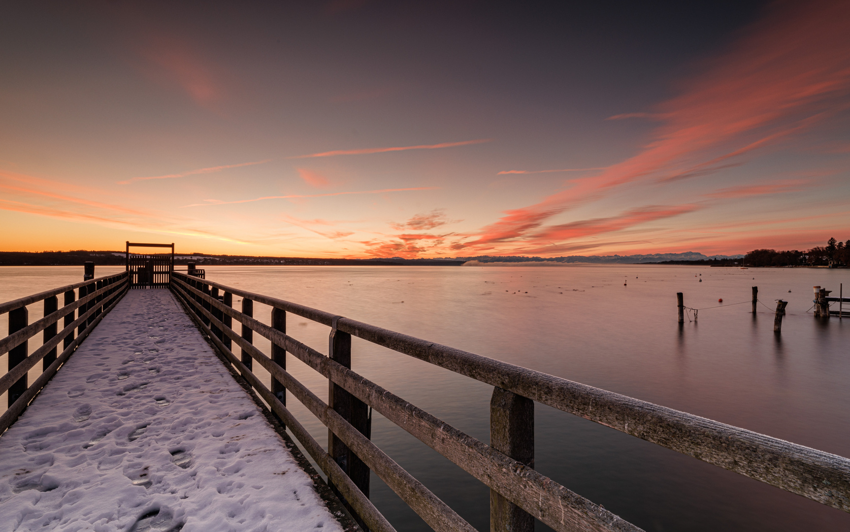 Sonnenaufgang am Ammersee