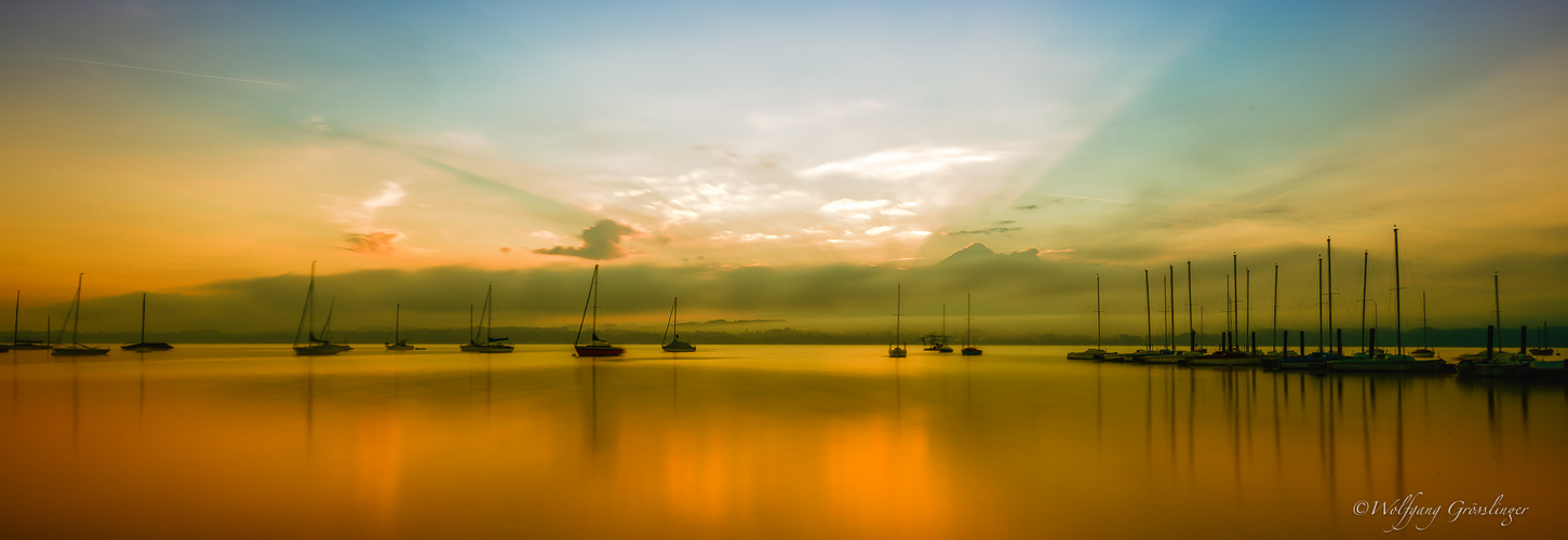 Sonnenaufgang am Ammersee