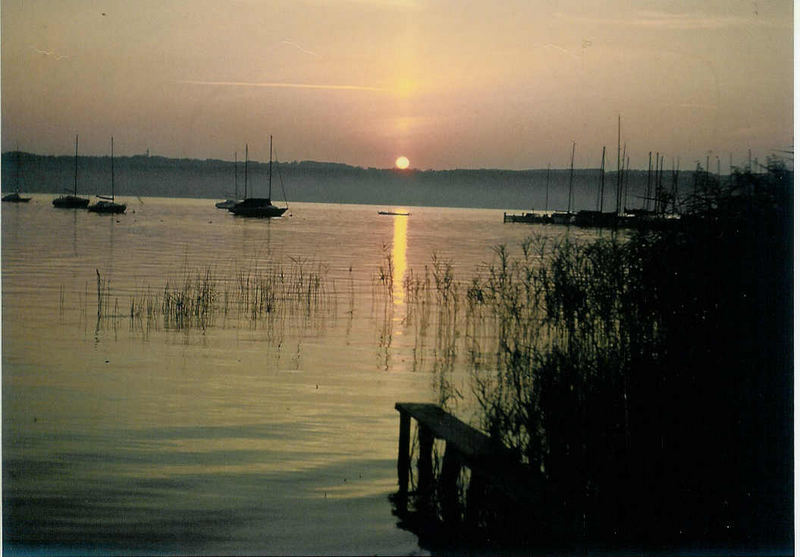 Sonnenaufgang am Ammersee