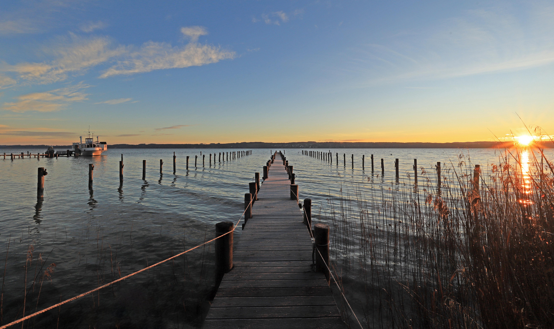 Sonnenaufgang am Ammersee