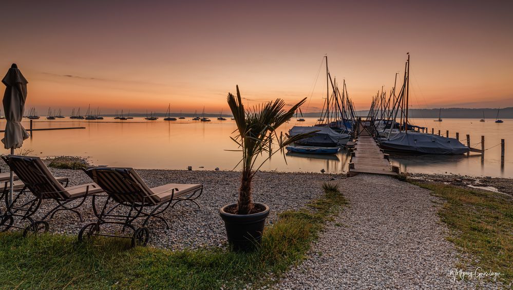 Sonnenaufgang am Ammersee