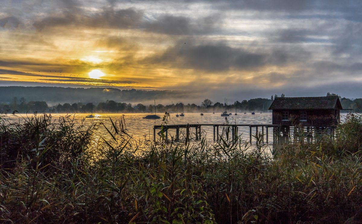 Sonnenaufgang am Ammersee