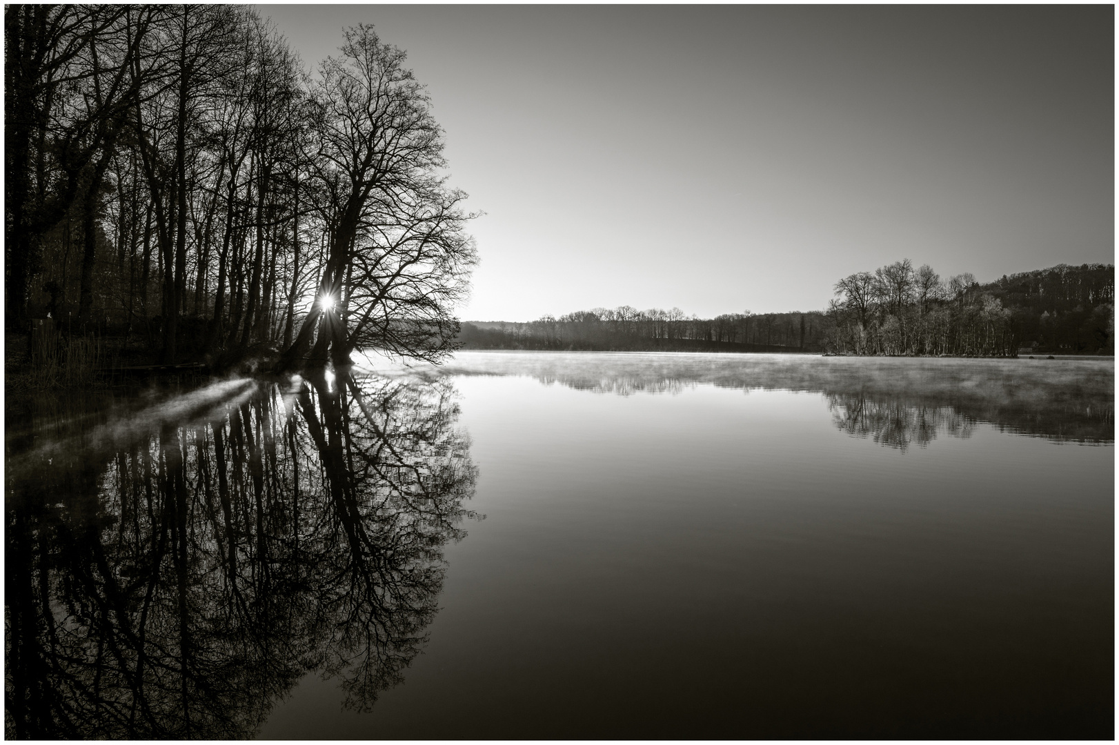 Sonnenaufgang am Amtssee