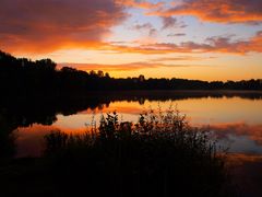 Sonnenaufgang am Angelsee