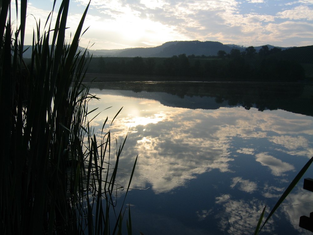 Sonnenaufgang am Angelsee