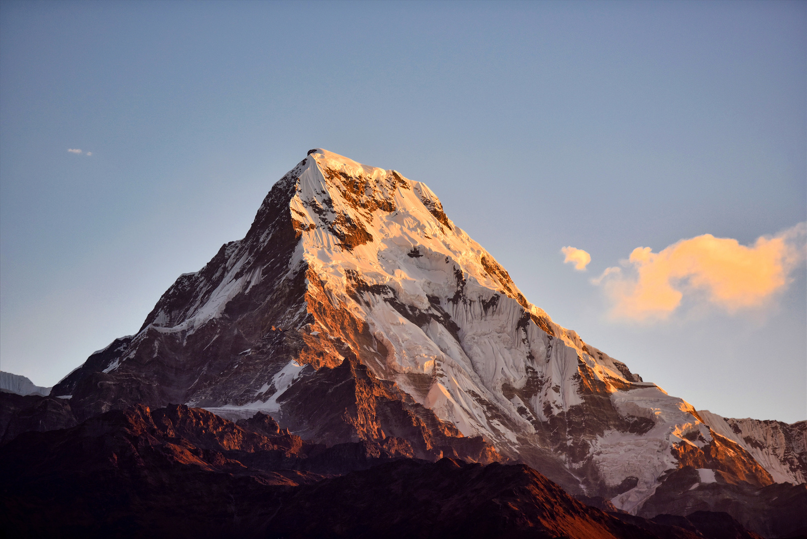 Sonnenaufgang am Annapurna 02