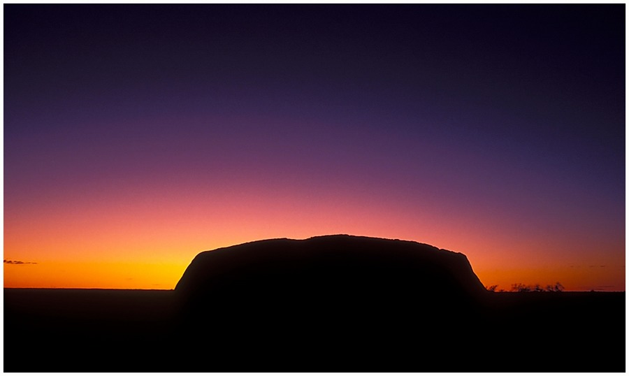 Sonnenaufgang am Ayers Rock