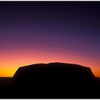 Sonnenaufgang am Ayers Rock