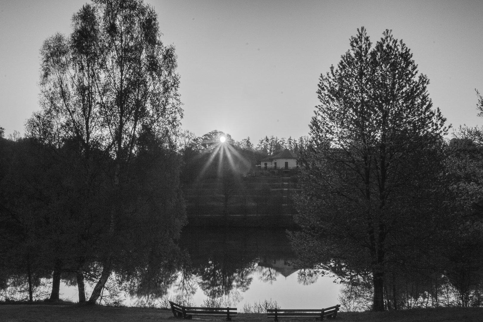 Sonnenaufgang am Bärensee