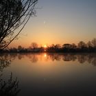 Sonnenaufgang am Bagersee