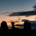 Sonnenaufgang am Balanced Rock - Arches Nationalpark (USA) (2023)