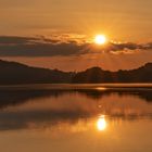 Sonnenaufgang am Baldeneysee Essen