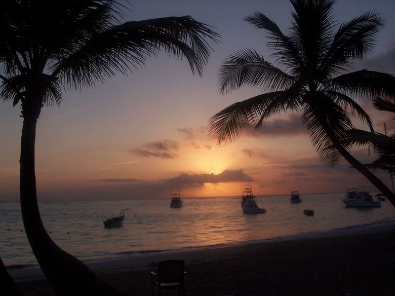 Sonnenaufgang am Bavaro Strand 2