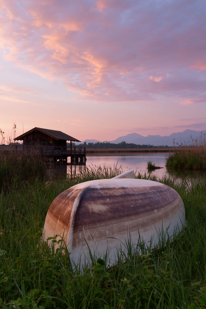 Sonnenaufgang am Bayrischen Meer