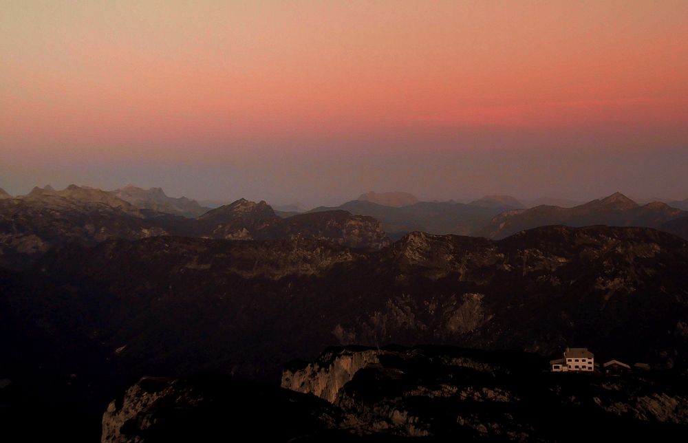 Sonnenaufgang am Berchtesgadner Hochthron