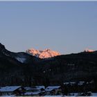 Sonnenaufgang am Berg (Abtenau)