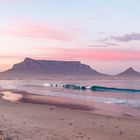 Sonnenaufgang am Bloubergstrand