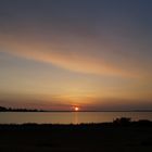 Sonnenaufgang am Bodden