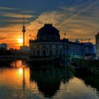 Sonnenaufgang am Bodemuseum