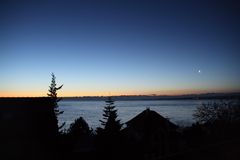 Sonnenaufgang am Bodensee