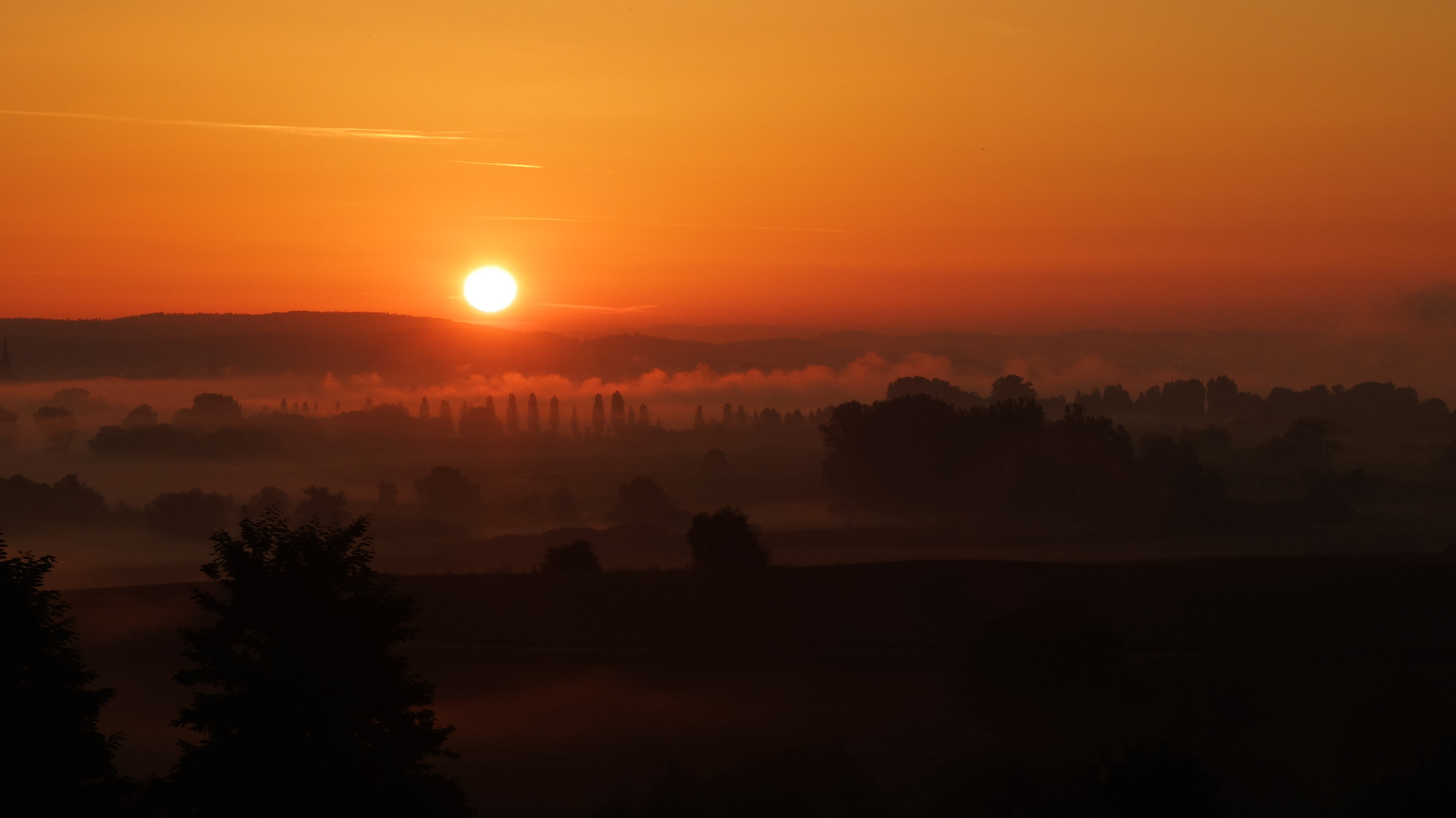 Sonnenaufgang am Bodensee