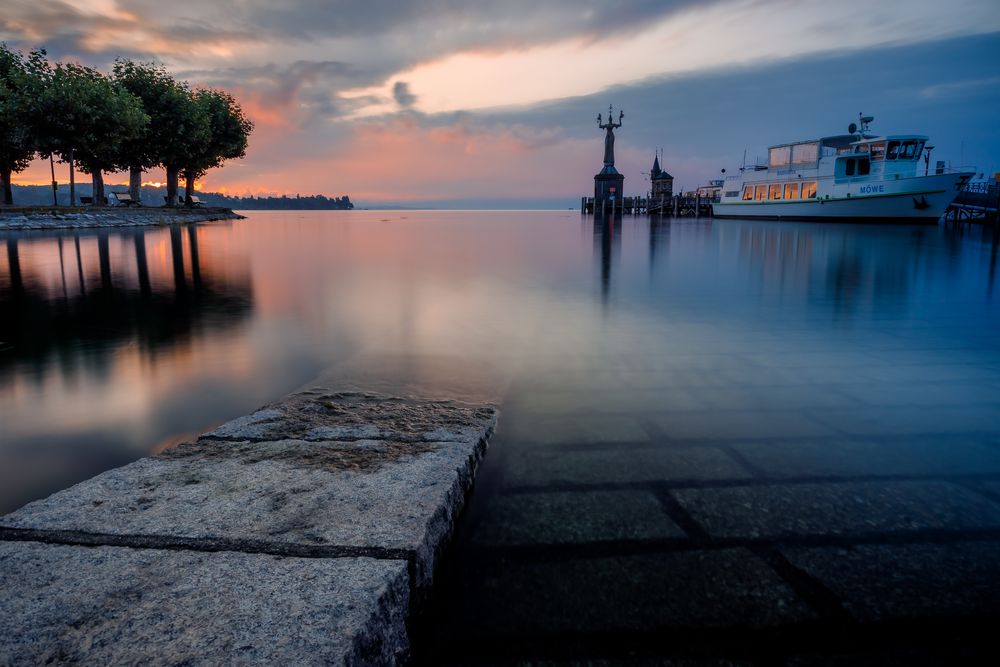 Sonnenaufgang am Bodensee