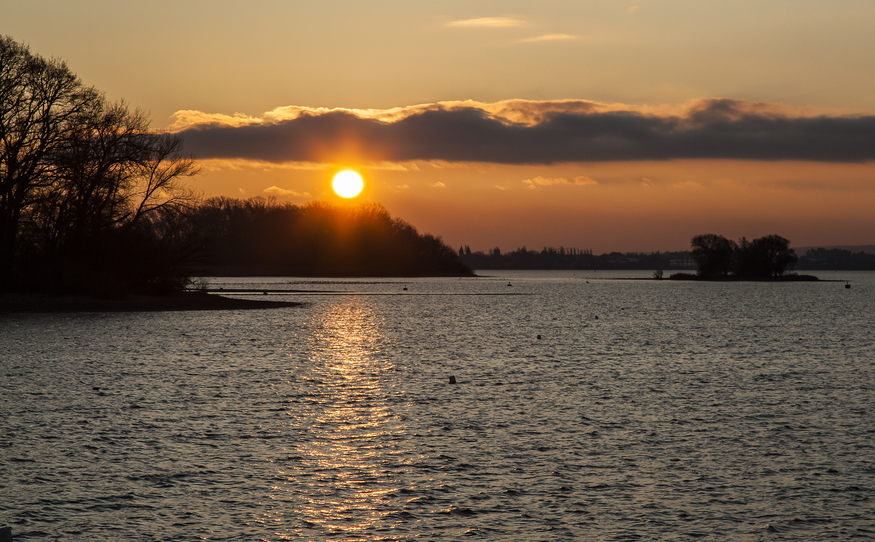 Sonnenaufgang am Bodensee