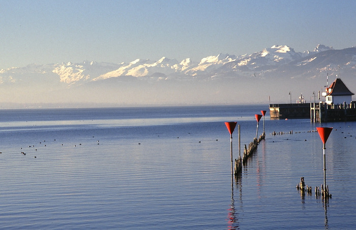 Sonnenaufgang am Bodensee