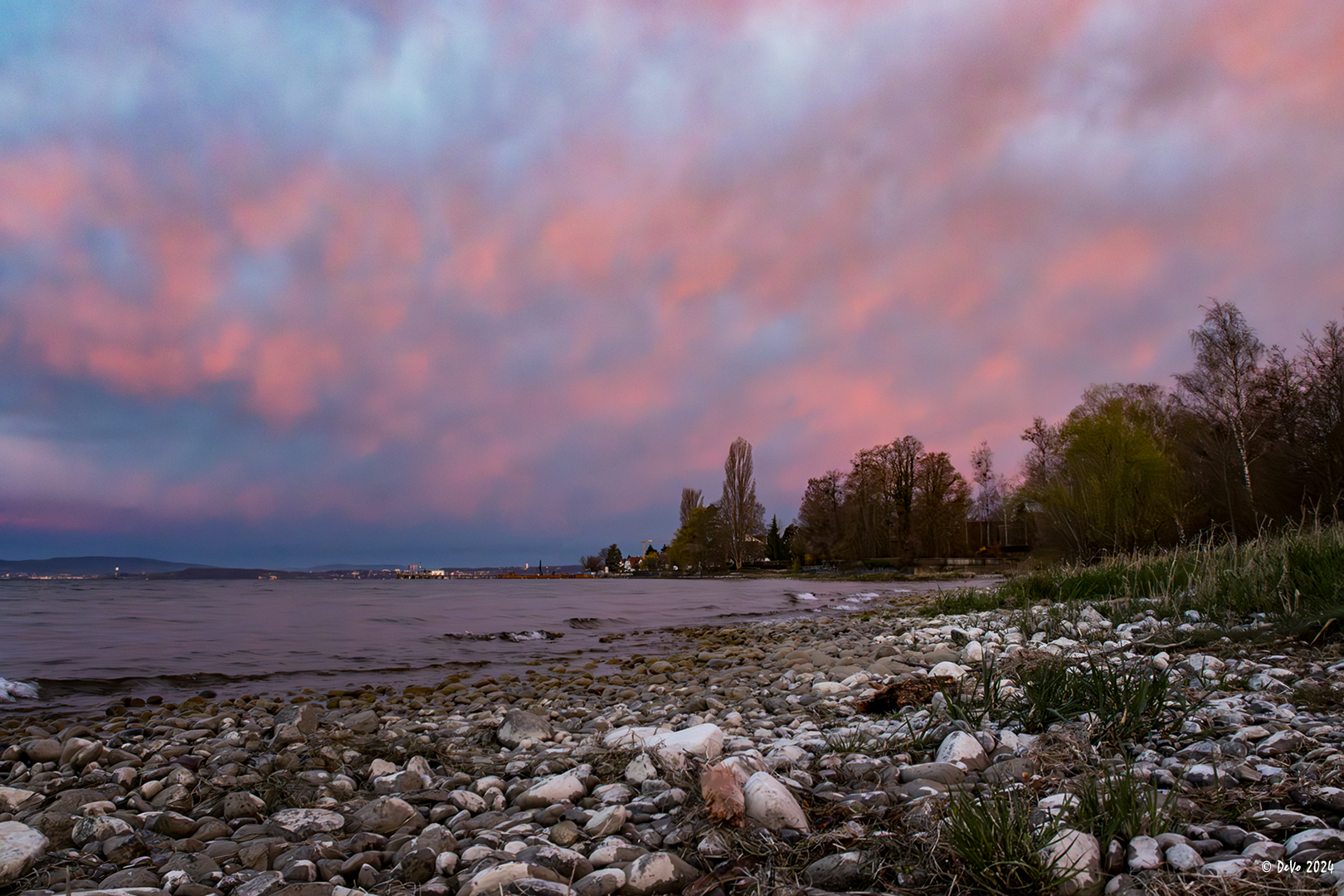 Sonnenaufgang am Bodensee