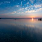 Sonnenaufgang am Bodensee