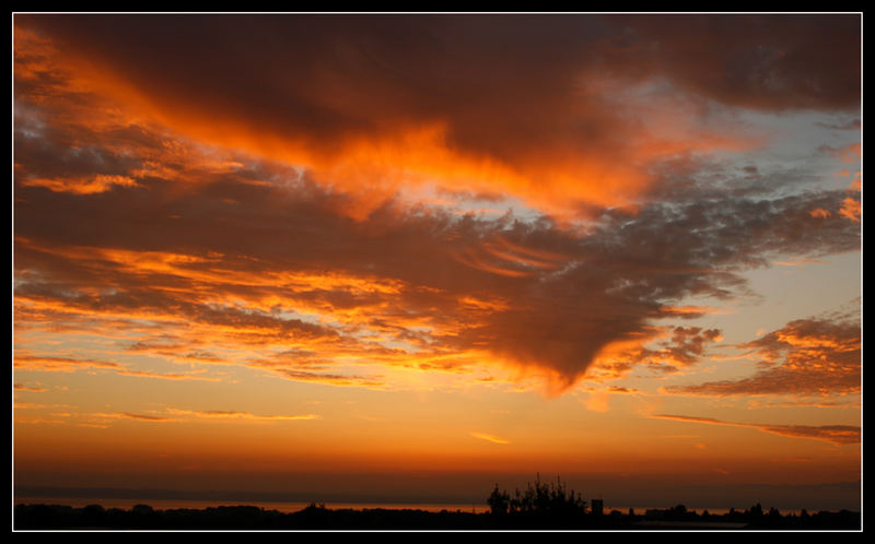 Sonnenaufgang am Bodensee